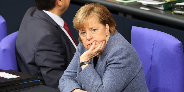 Sigmar Gabriel und Angela Merkel