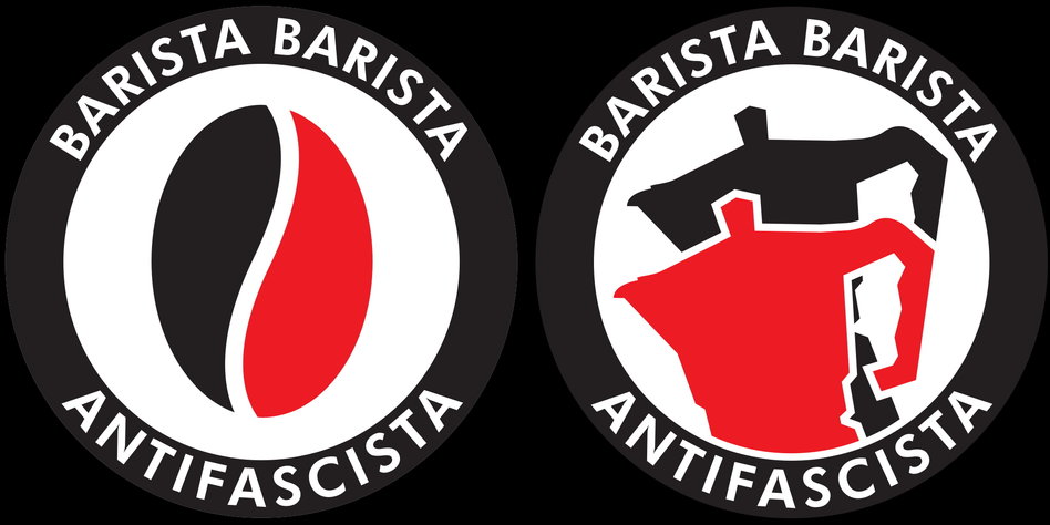 Barista Barista ANTIFASCISTA Hoodie Antifaschistische Aktion Antifa Gegen Nazis