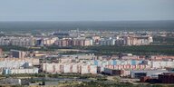 Stadtansicht von Nowy Urengoi