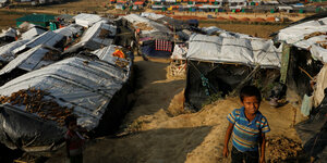Rohingya-Flüchtlingscamp in Bangladesch
