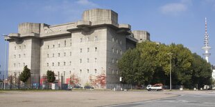 Der Bunker auf dem Hamburger Heiligengeistfeld