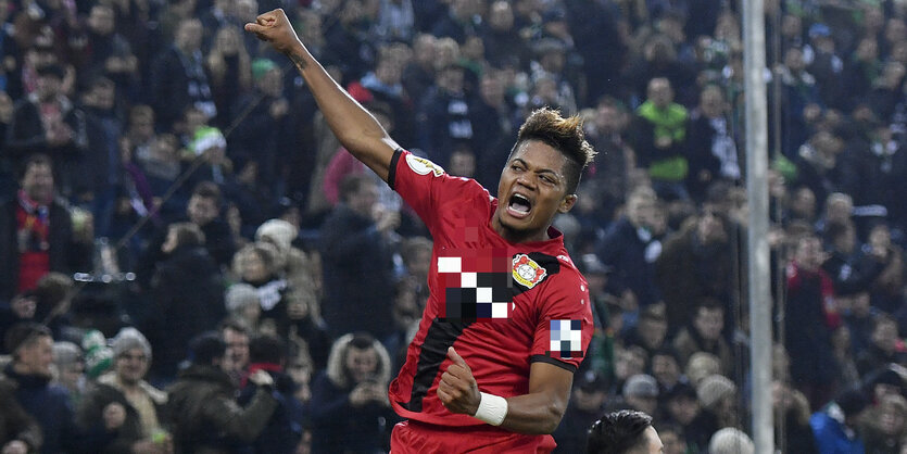 Leon Bailey jubelt