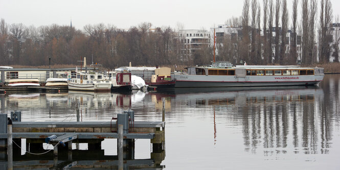 Boote in der Rummelsburger Bucht