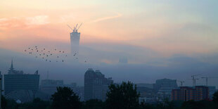 Die Skyline von Peking