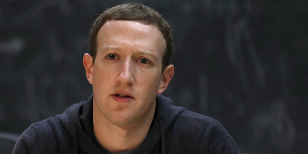 Porträt Mark Zuckerberg