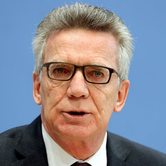 Innenminister Thomas de Maizière