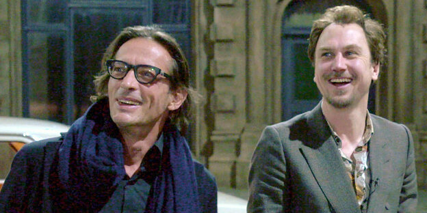 Oskar Roehler und Lars Eidinger Oskar Roehler und Lars Eidinger