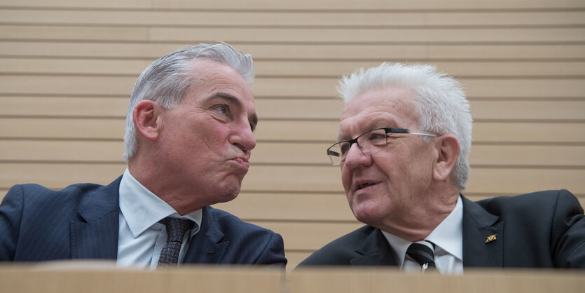 Thomas Strobl und Winfried Kretschmann