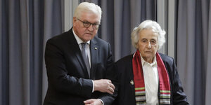 Bundespräsident Steinmeier und Anita Lasker-Wallfisch