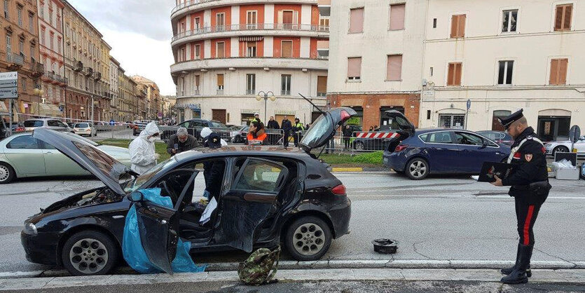 Auto des Tatverdächtigen