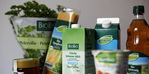 Bioprodukte aus dem Supermarkt