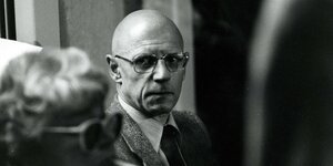 Michel Foucault guckt skeptisch
