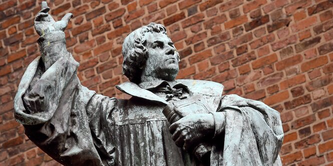 Statue von Martin Luther