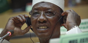 Tschads Präsident Idriss Déby