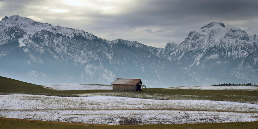 Alpenpanorama in Bayern