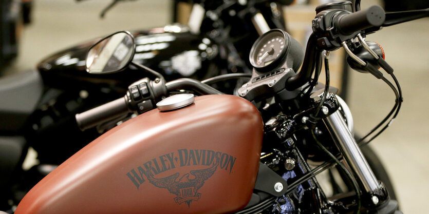 Eine Harley Davidson