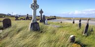 Friedhof im irischen County Galway