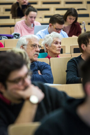 Studierende in der Baberowski-Vorlesung Studierende in der Baberowski-Vorlesung