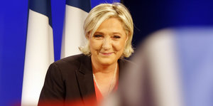 Marine Le Pen beim Parteitag des Front National