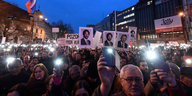 Demonstration gegen die Regierung am vergangenen Freitag in Bratislava