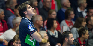 Trainer Carlos Ortega im Stadion