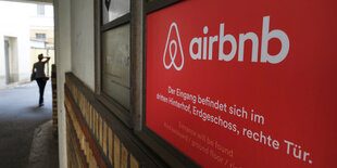 Airbnb-Schild