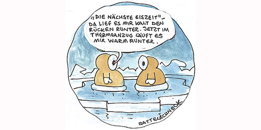 Eine Karikatur