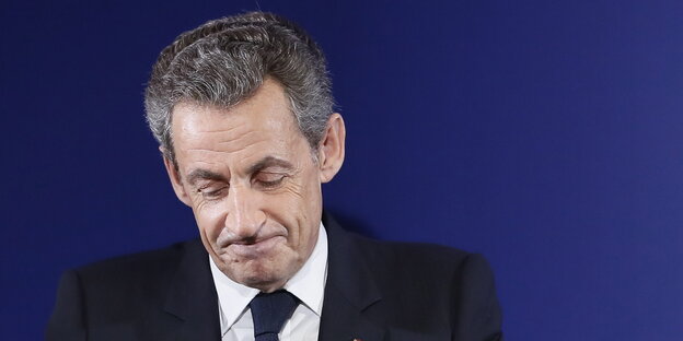 Sarkozy Porträt