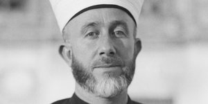 Gesicht von Haj Amin al-Husseini