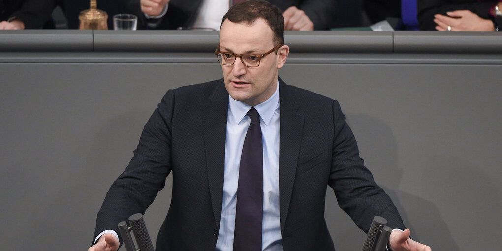 Jens Spahn am Rednerpult