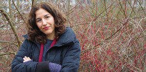 Die mexikanische Schriftstellerin Guadalupe Nettel im März in Berlin