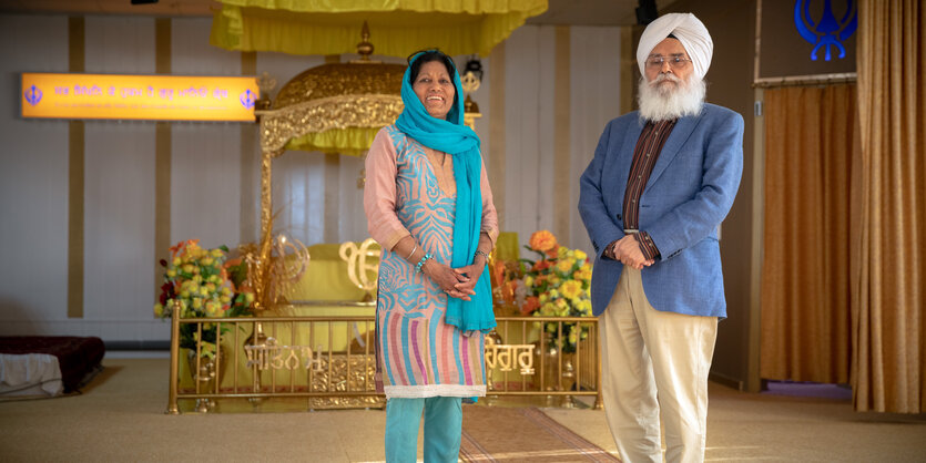 Ranjit Paul Kaur und Amarjeet Singh