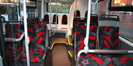 Das Innere eines Wolfsburger Busses
