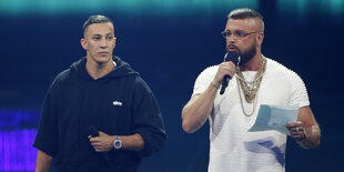 Kollegah und Farid Bang bei der Echoverleihung 2018