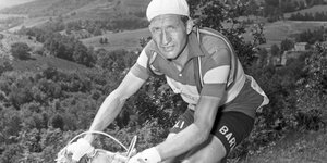 Ein Radrennfahrer, Gino Bartali