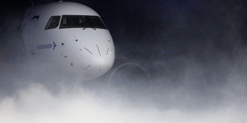 Kopf eines Flugzeugs