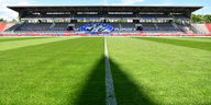 Der Rasen des Karlsruher Stadions