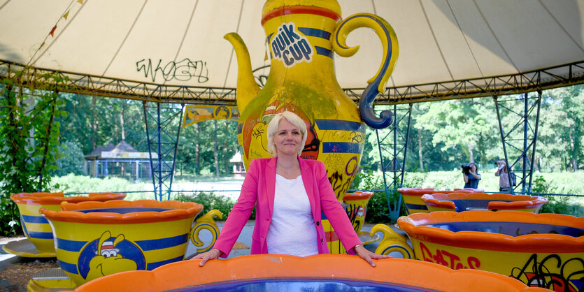 Senatorin Günther im Spreepark