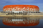 Das Mordowia-Stadion in Saransk