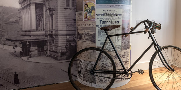 Altes Fahrrad im Museum