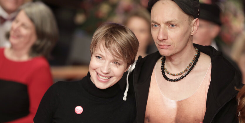 Schauspielerin Anna Brüggemann, Berlinale, Protest