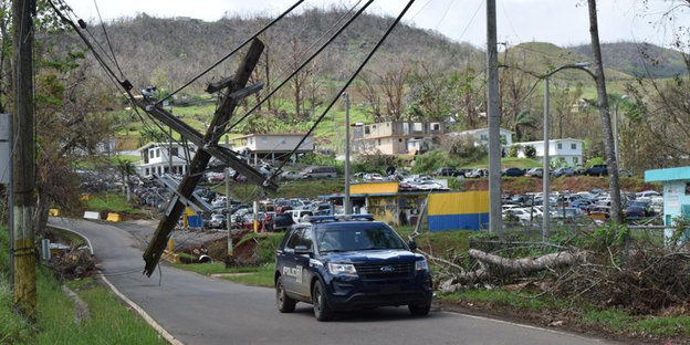 Sturmschäden auf Puerto Rico