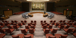 Saal des UN-Sicherheitsrates