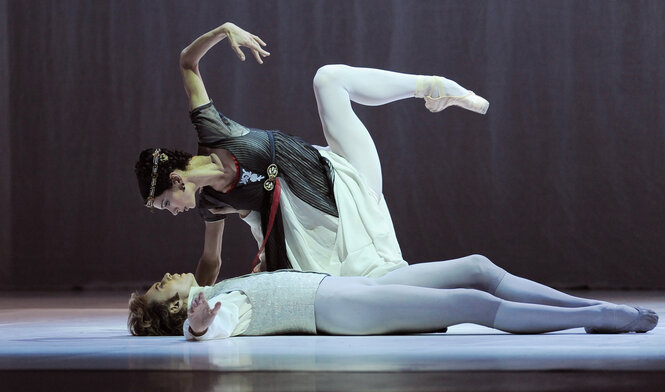 Polina Semionova und Vladimir Malakhov tanzen Ballett