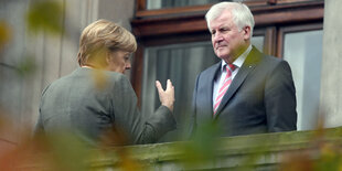 Merkel und Seehofer