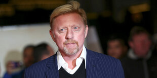 Der ehemalige Tennisspieler Boris Becker