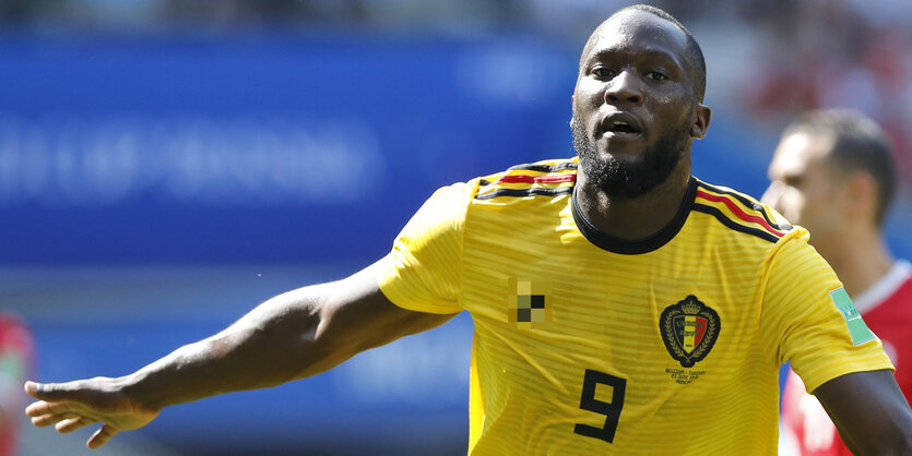 Belgiens Spieler Romelu Lukaku