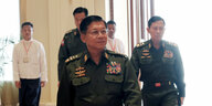 General Min Aung Hlaing in Uniform