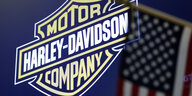 Schild "Harley-Davidson Motor Company"