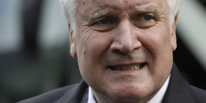 Noch-Innenminister Horst Seehofer